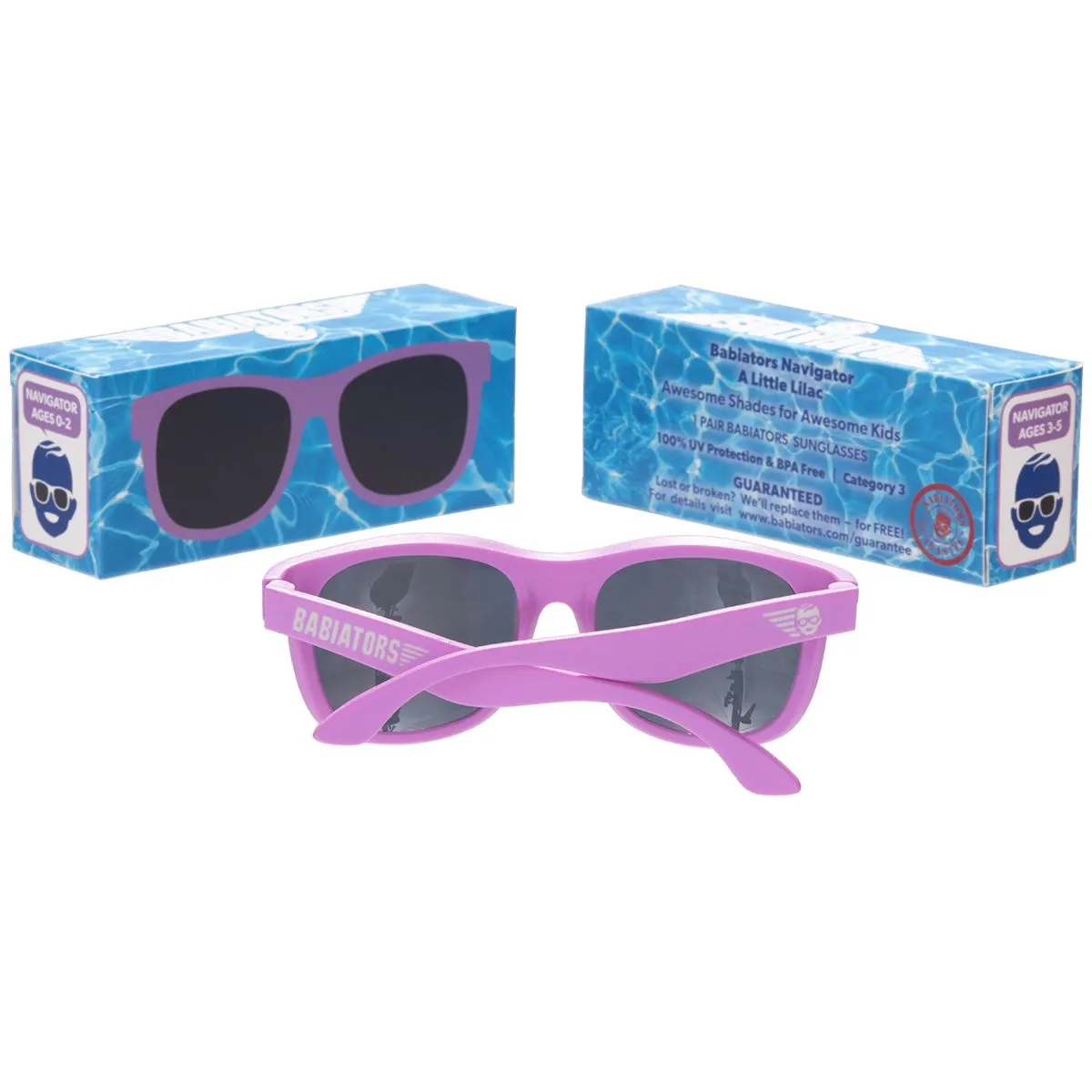 Baby & Toddler Girl A Little Lilac Navigator Sunglasses