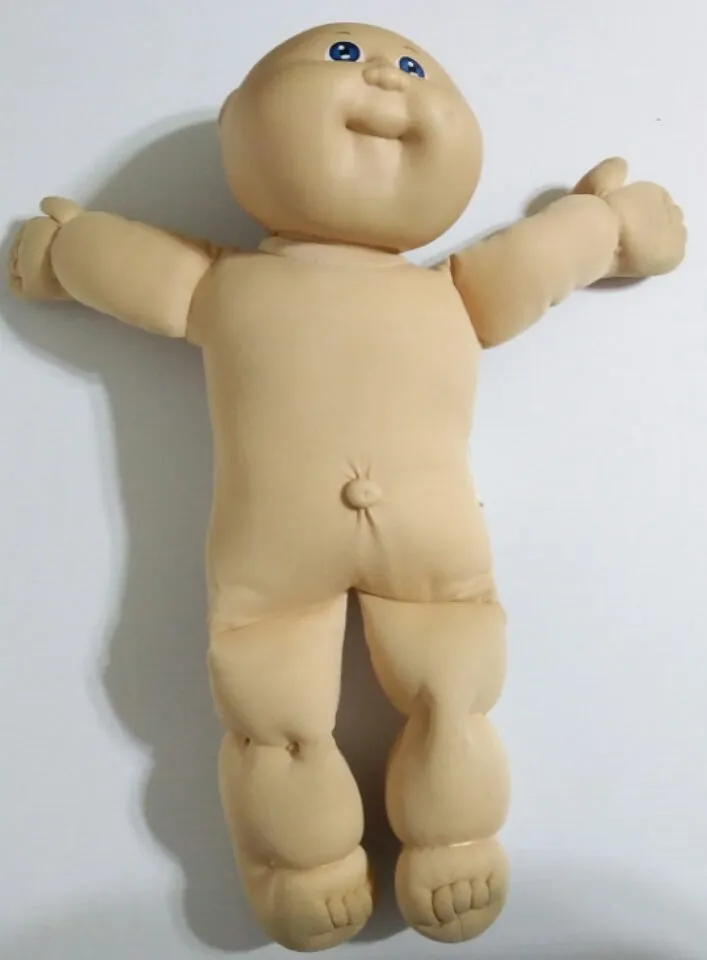 Bald Blue Eyed Cabbage Patch Kid Caleco