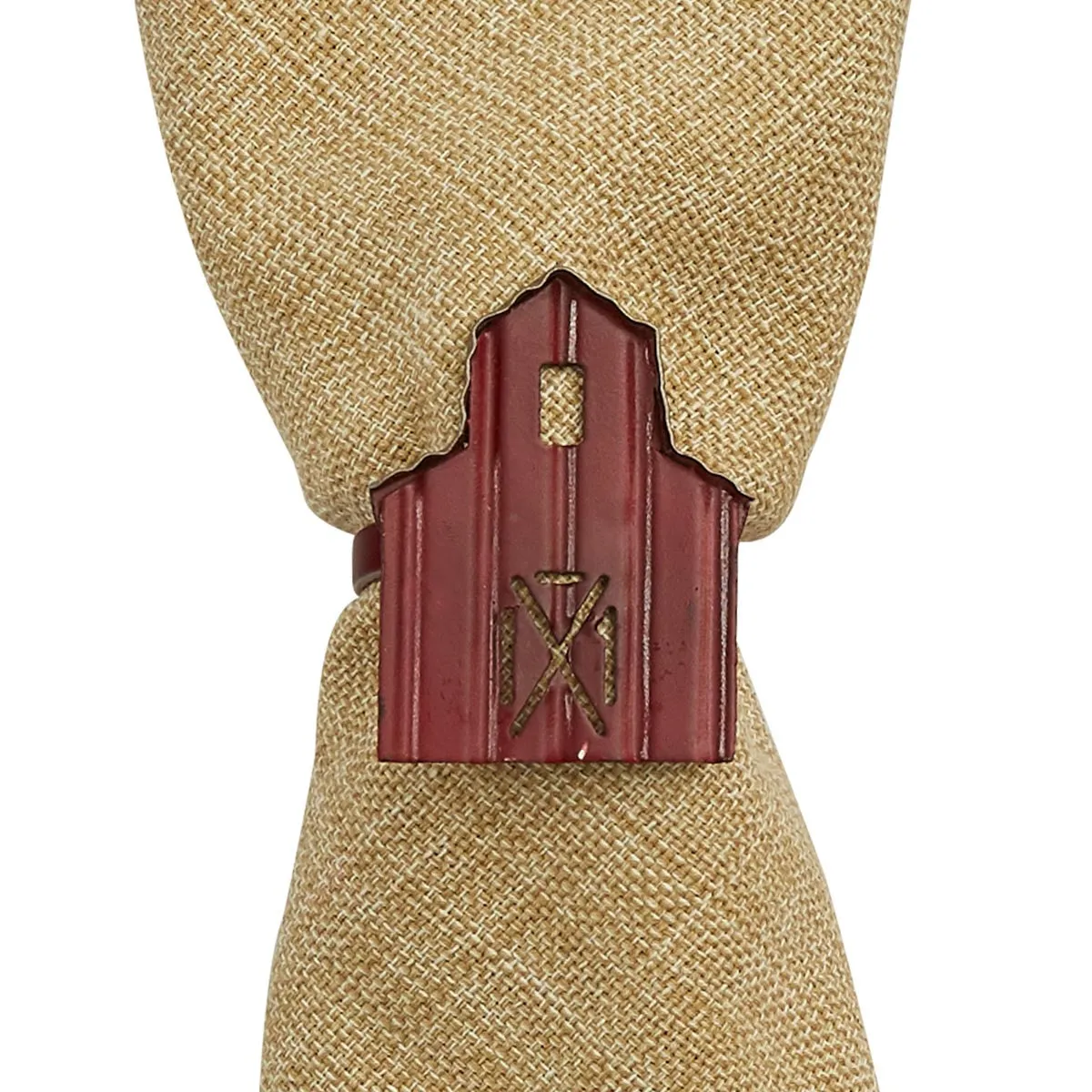 Barn Napkin Ring (Set of 4)