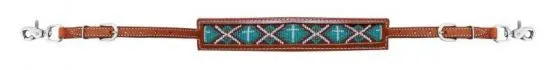 Beaded Cross Wither Straps