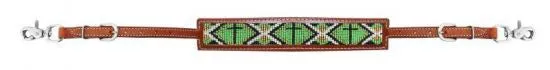 Beaded Cross Wither Straps