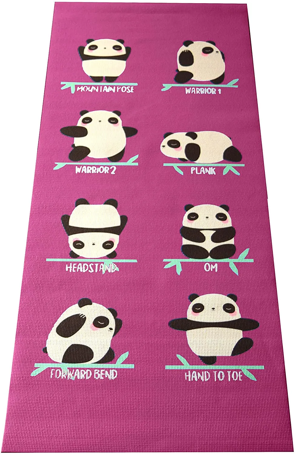 Bean Products Yoga Mats | Adult and Kid Sizes | Non Skid, Non Slip, Eco Friendly Mats