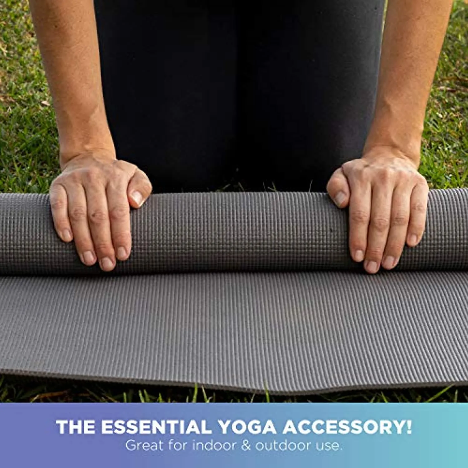 Bean Products Yoga Mats | Adult and Kid Sizes | Non Skid, Non Slip, Eco Friendly Mats