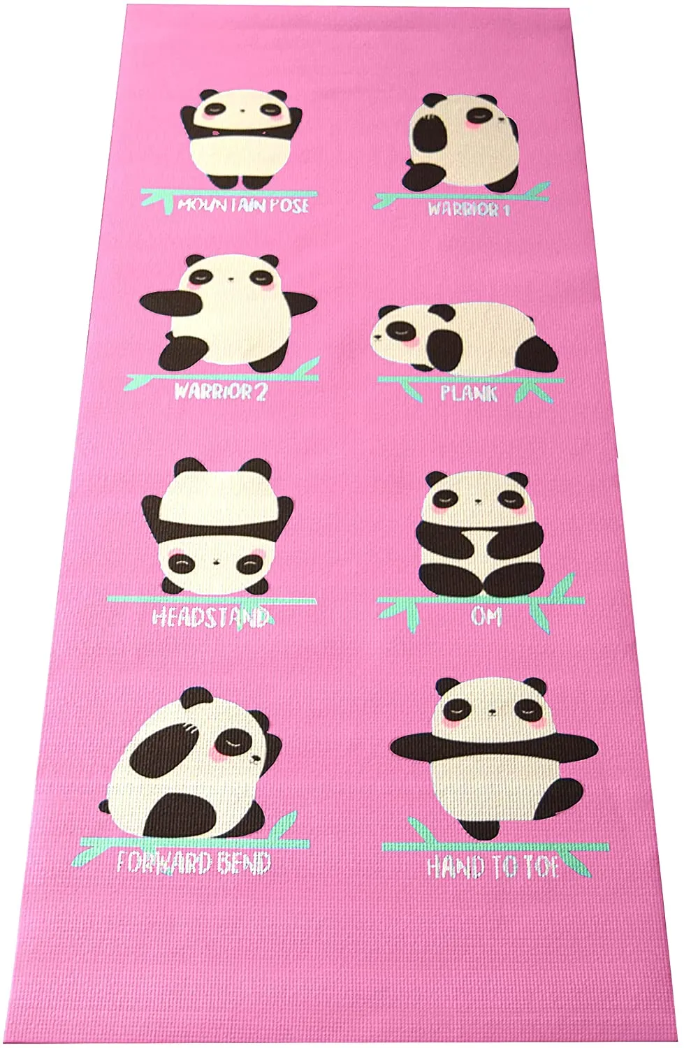Bean Products Yoga Mats | Adult and Kid Sizes | Non Skid, Non Slip, Eco Friendly Mats