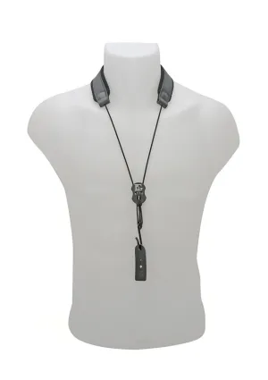 BG C23E - Bb Clarinet Leather Strap with Metal Hook