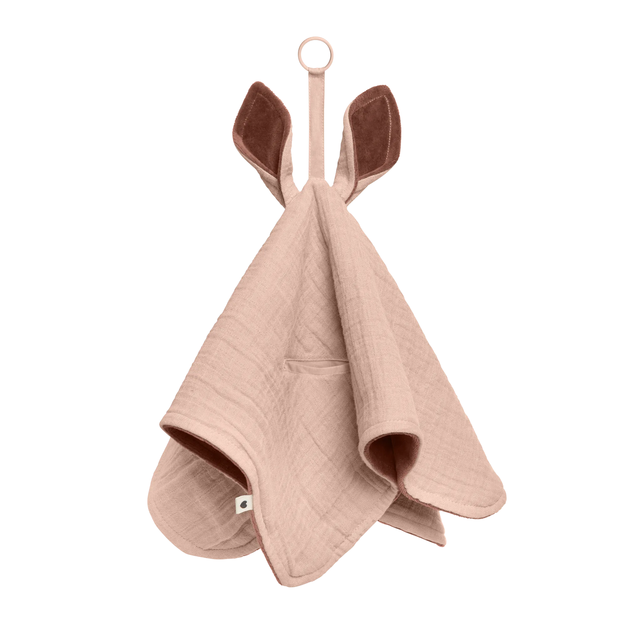BIBS Cuddle Cloth Kangaroo Blush (Min. of 2 PK, multiples of 2 PK)