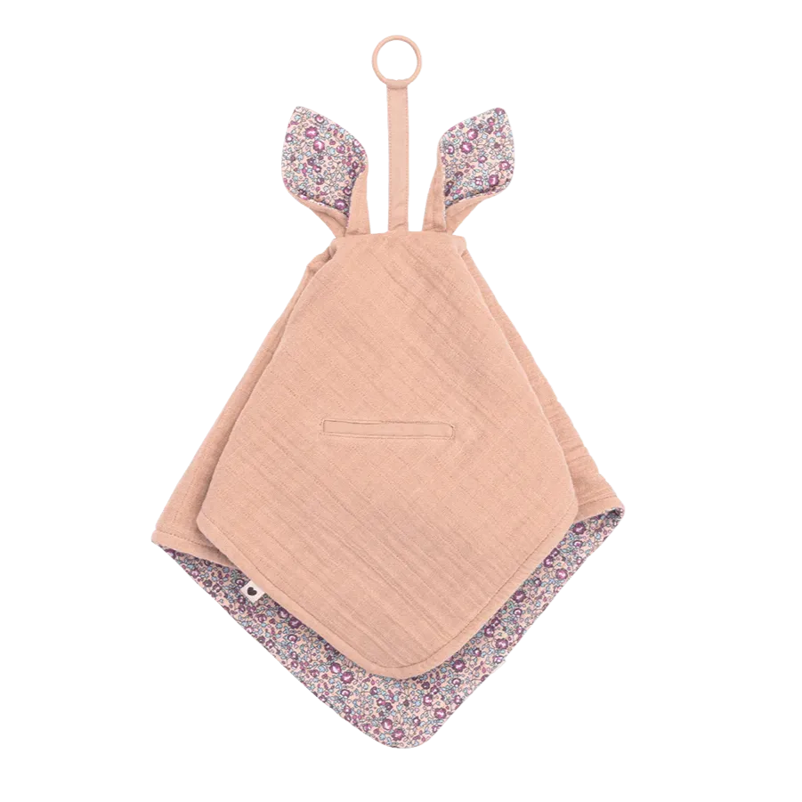 Bibs x Liberty Cuddle Cloth Kangaroo Eloise - Blush