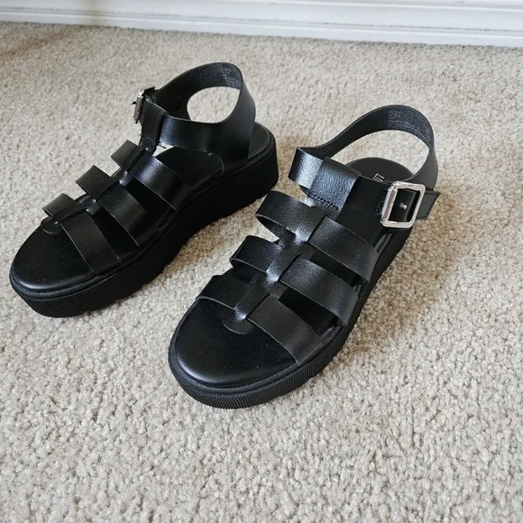 BIG KID RHEA PLATFORM SANDAL 4