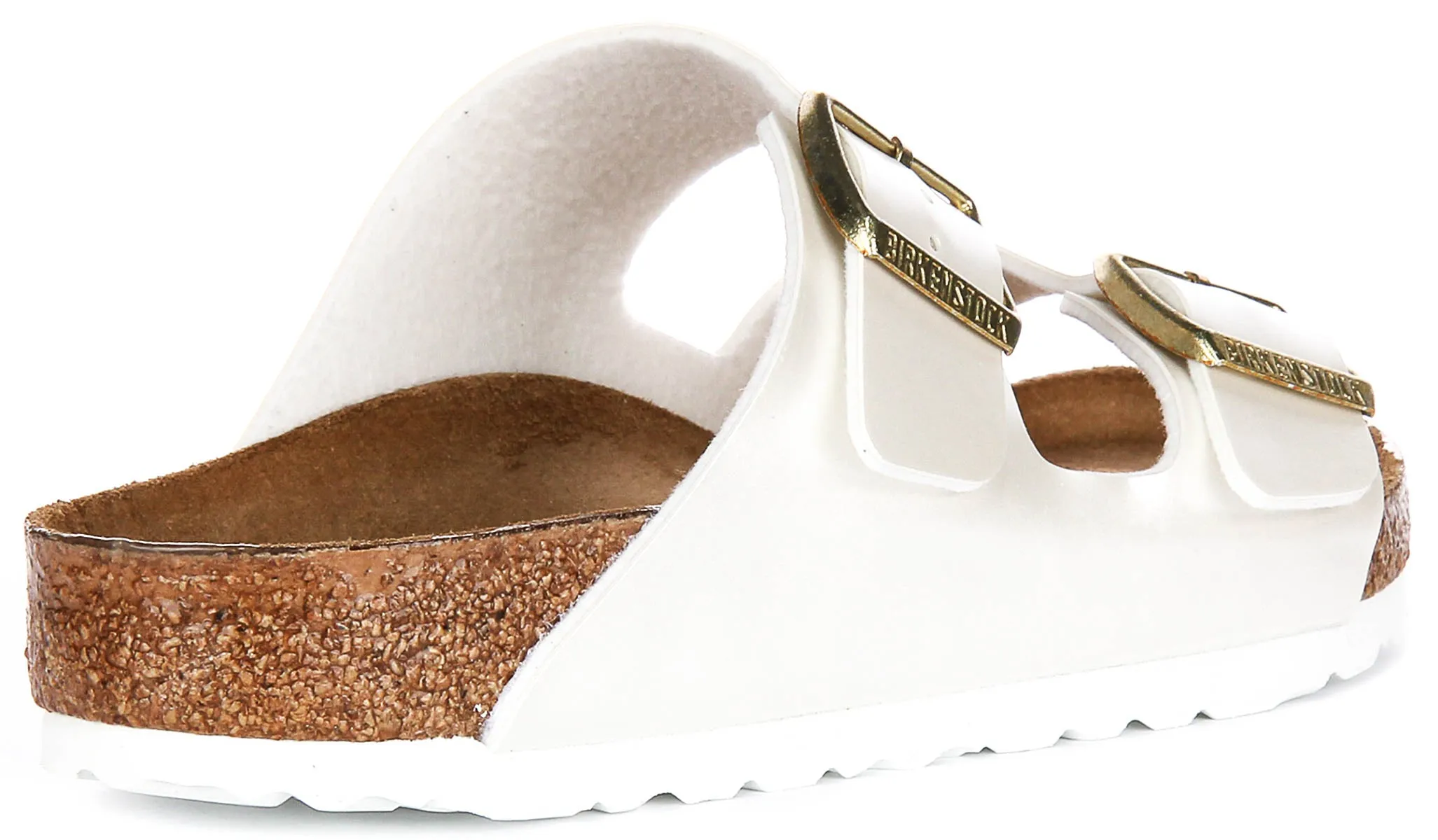 Birkenstock Arizona BS In Pearl White for Kid | Regular Fit