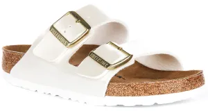 Birkenstock Arizona BS In Pearl White for Kid | Regular Fit
