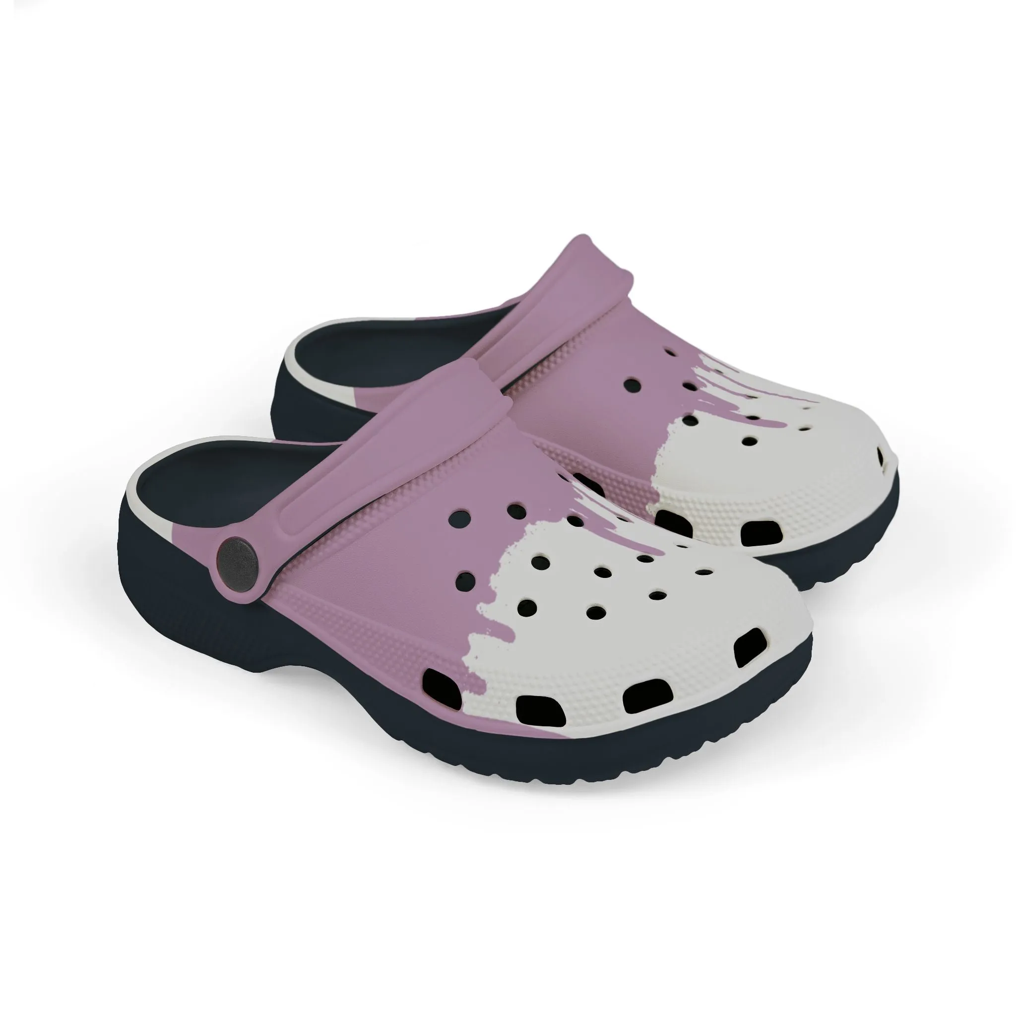 Blush Melody - Drip Series  -Kids Foam Clogs