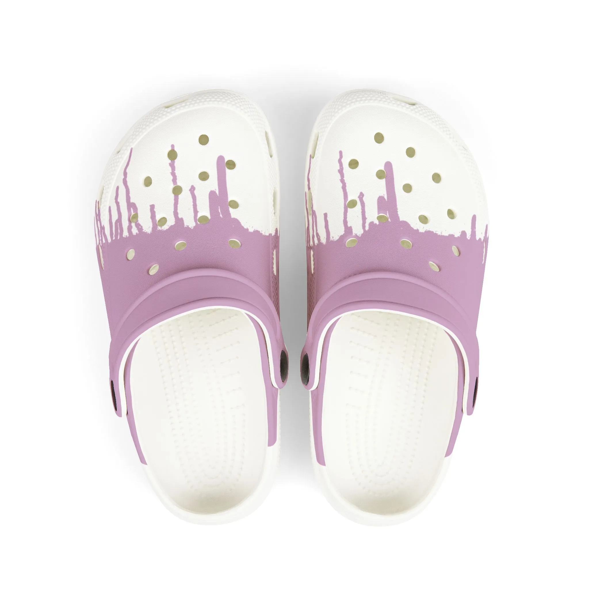 Blush Melody - Drip Series  -Kids Foam Clogs