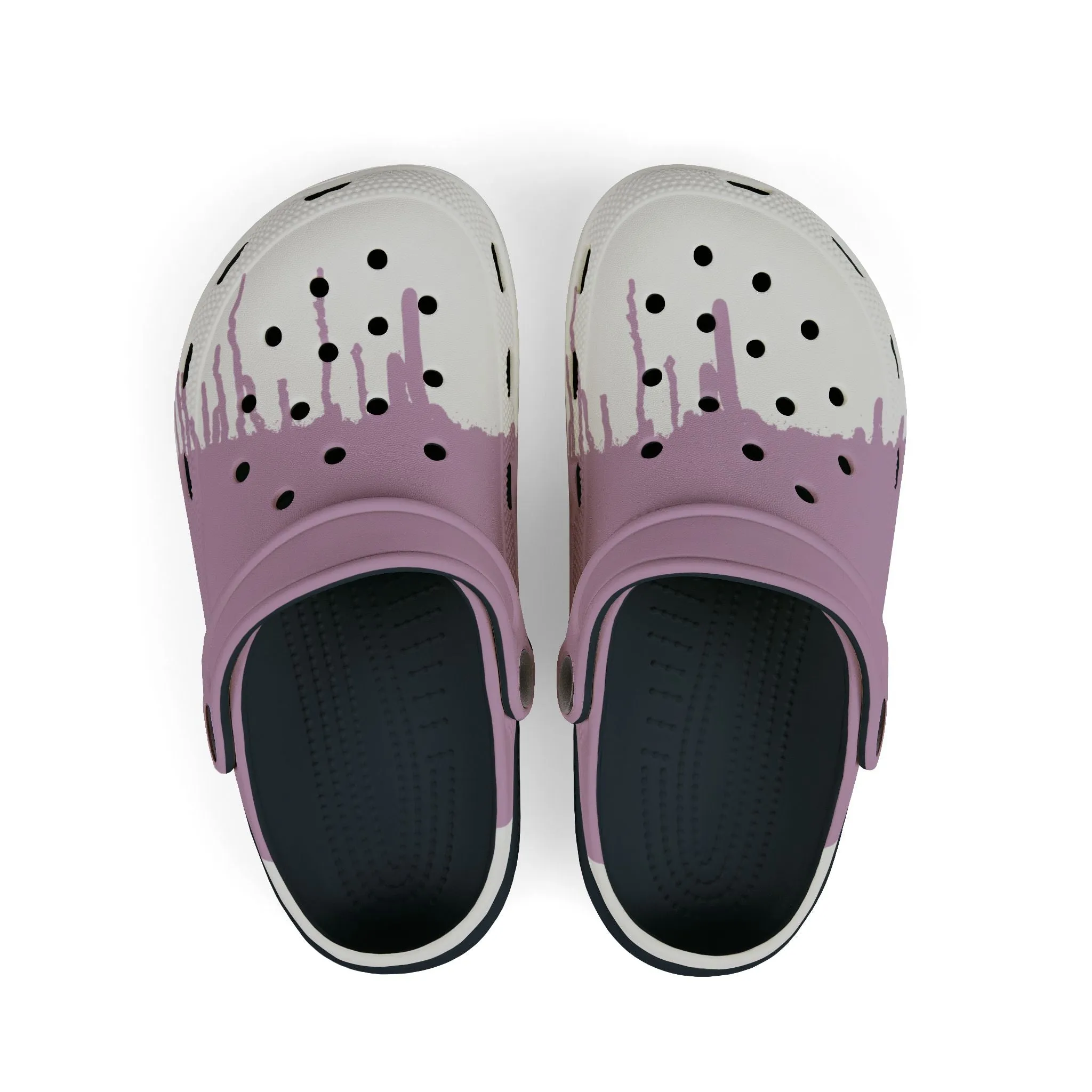 Blush Melody - Drip Series  -Kids Foam Clogs
