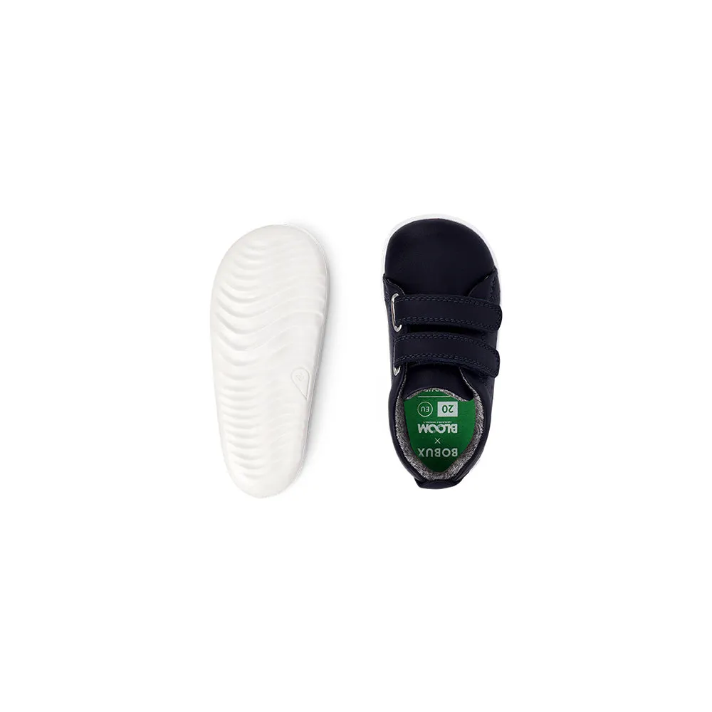 Bobux Grass Court Step Up Navy Shoes