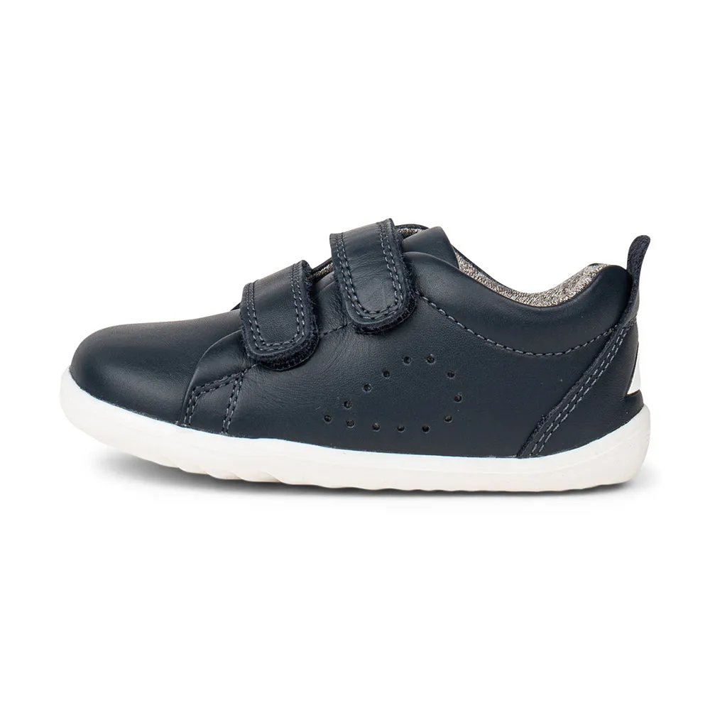 Bobux Grass Court Step Up Navy Shoes