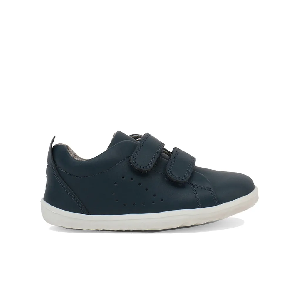 Bobux Grass Court Step Up Navy Shoes