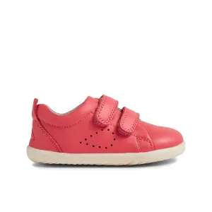 Bobux Grass Court Step Up Radiant Raspberry Shoes