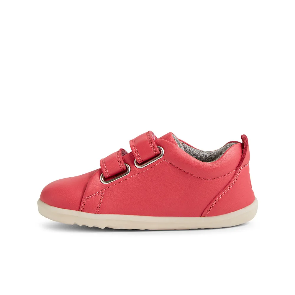 Bobux Grass Court Step Up Radiant Raspberry Shoes