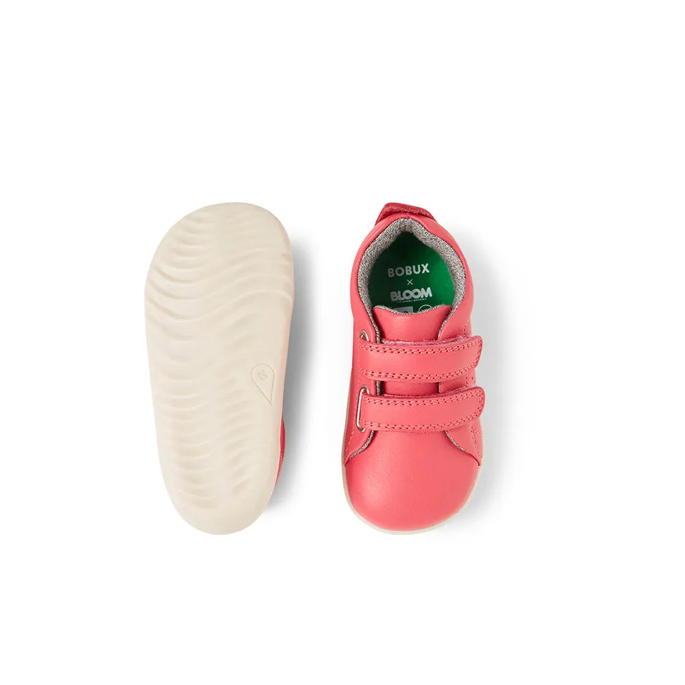 Bobux Grass Court Step Up Radiant Raspberry Shoes