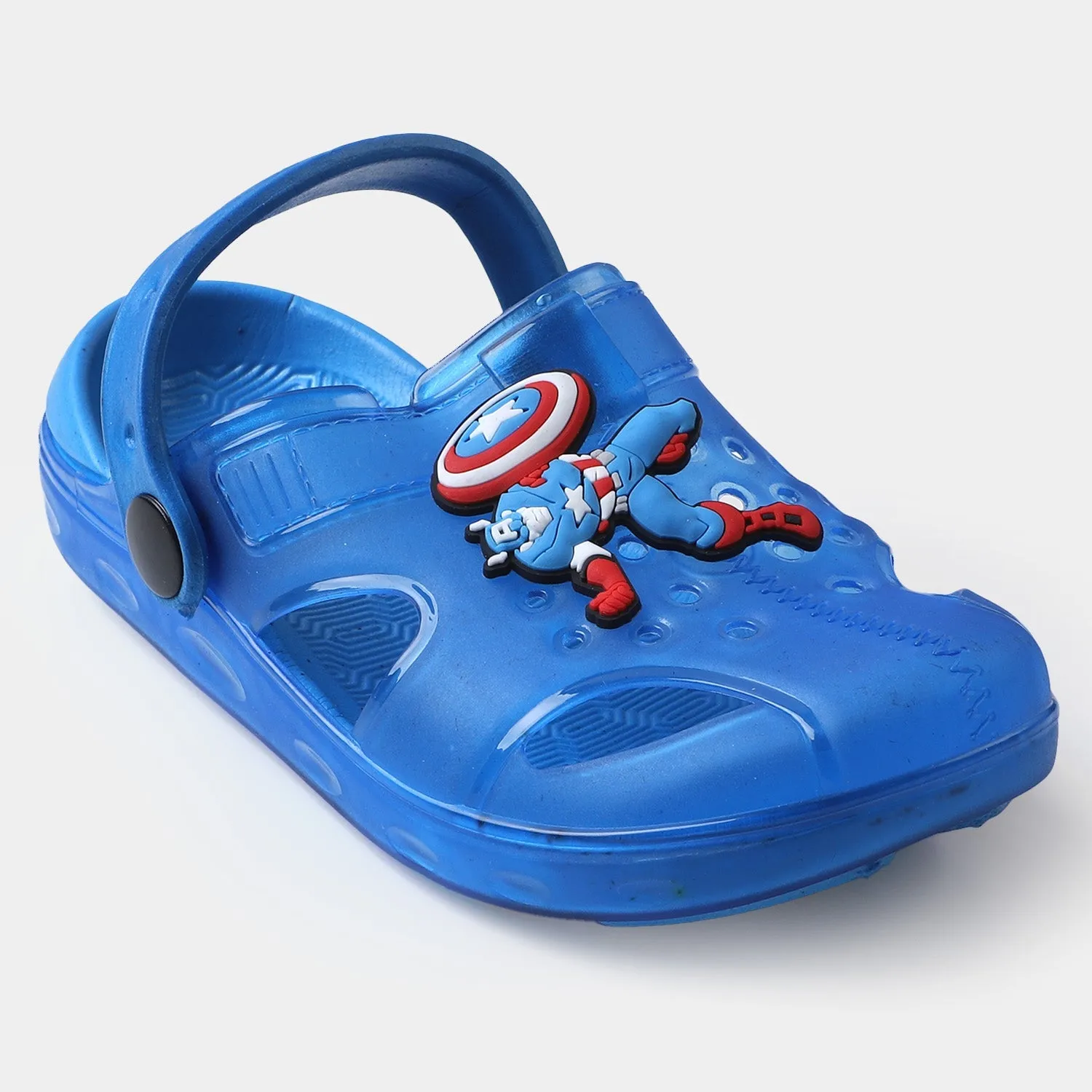 Boys Lightweight Non-Slip Slipper - BLUE