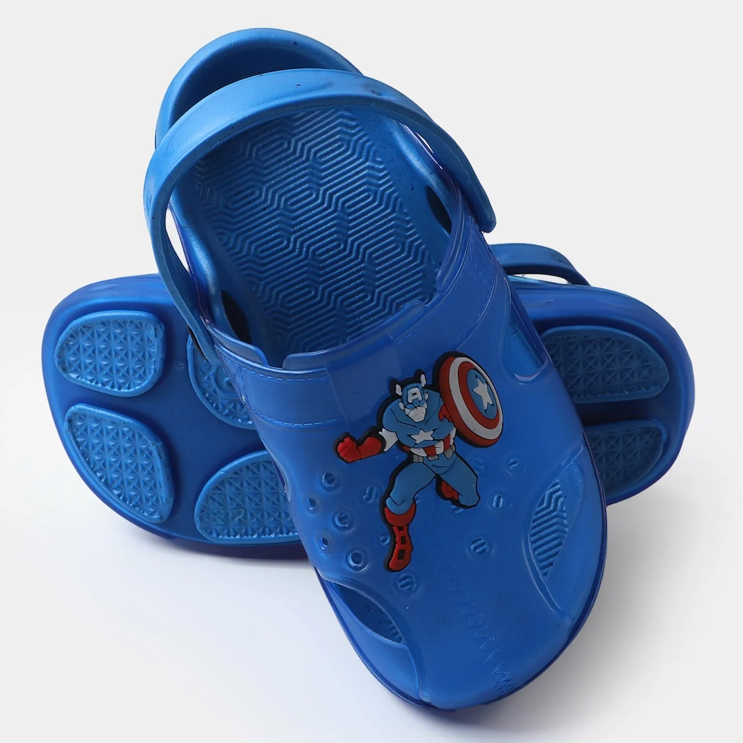 Boys Lightweight Non-Slip Slipper - BLUE