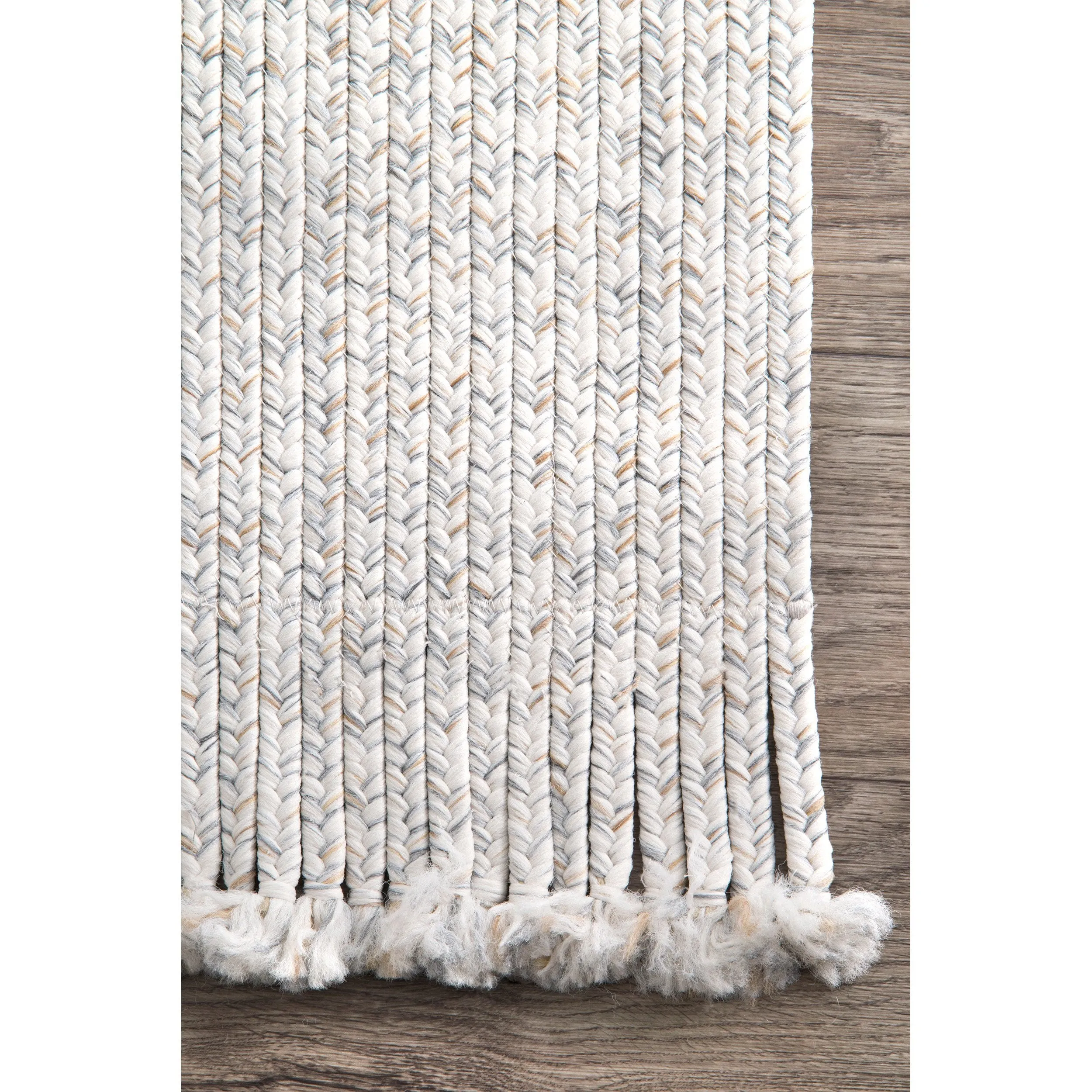 BRAIDED COURT TASSEL BLACK