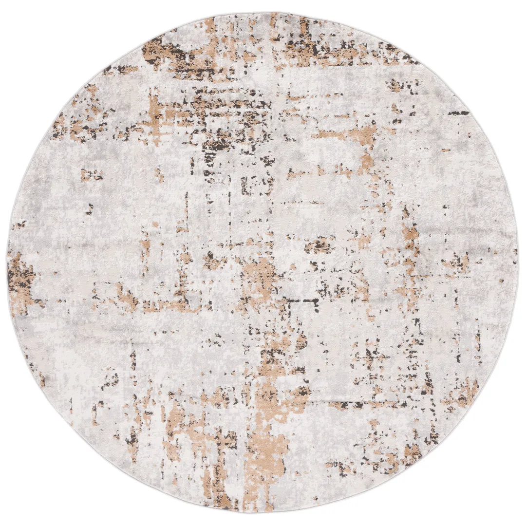 Broadway Performance Abstract Rug Williston Forge Rug Size: Round 10'
