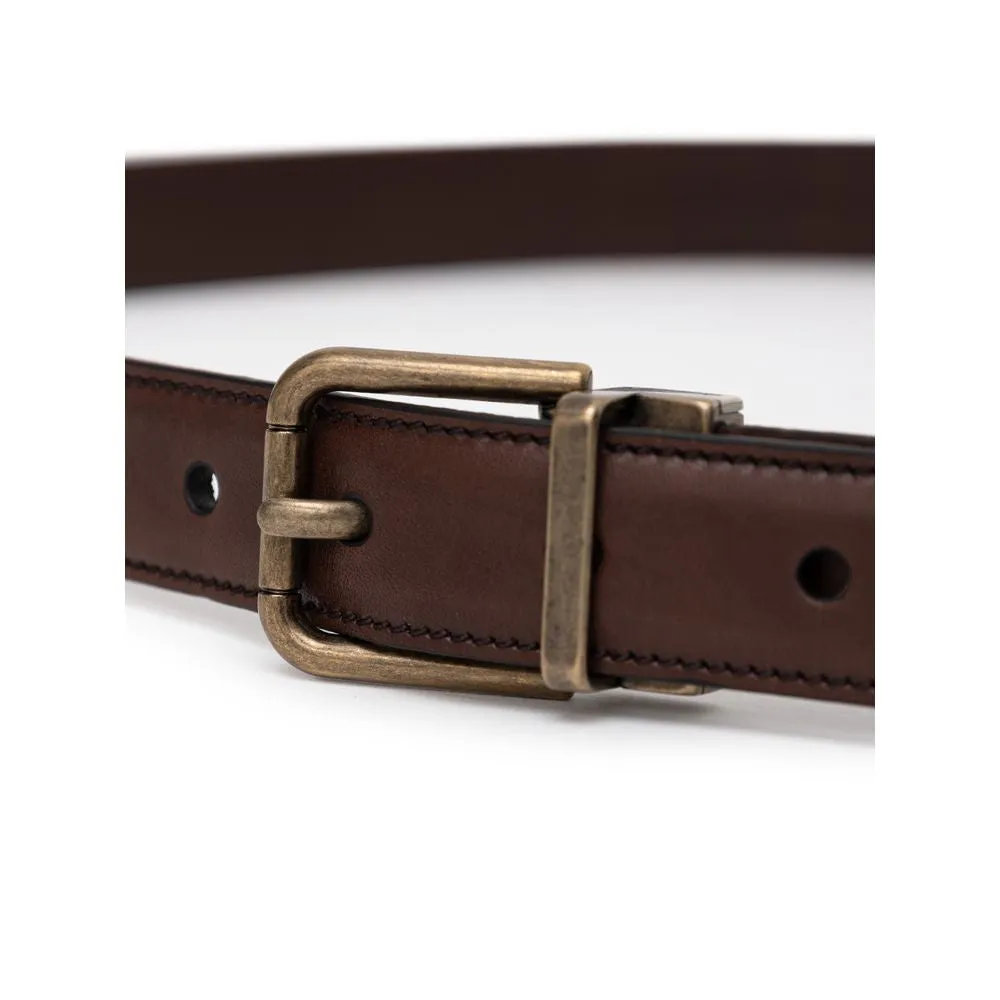 Brown Calfskin Belt