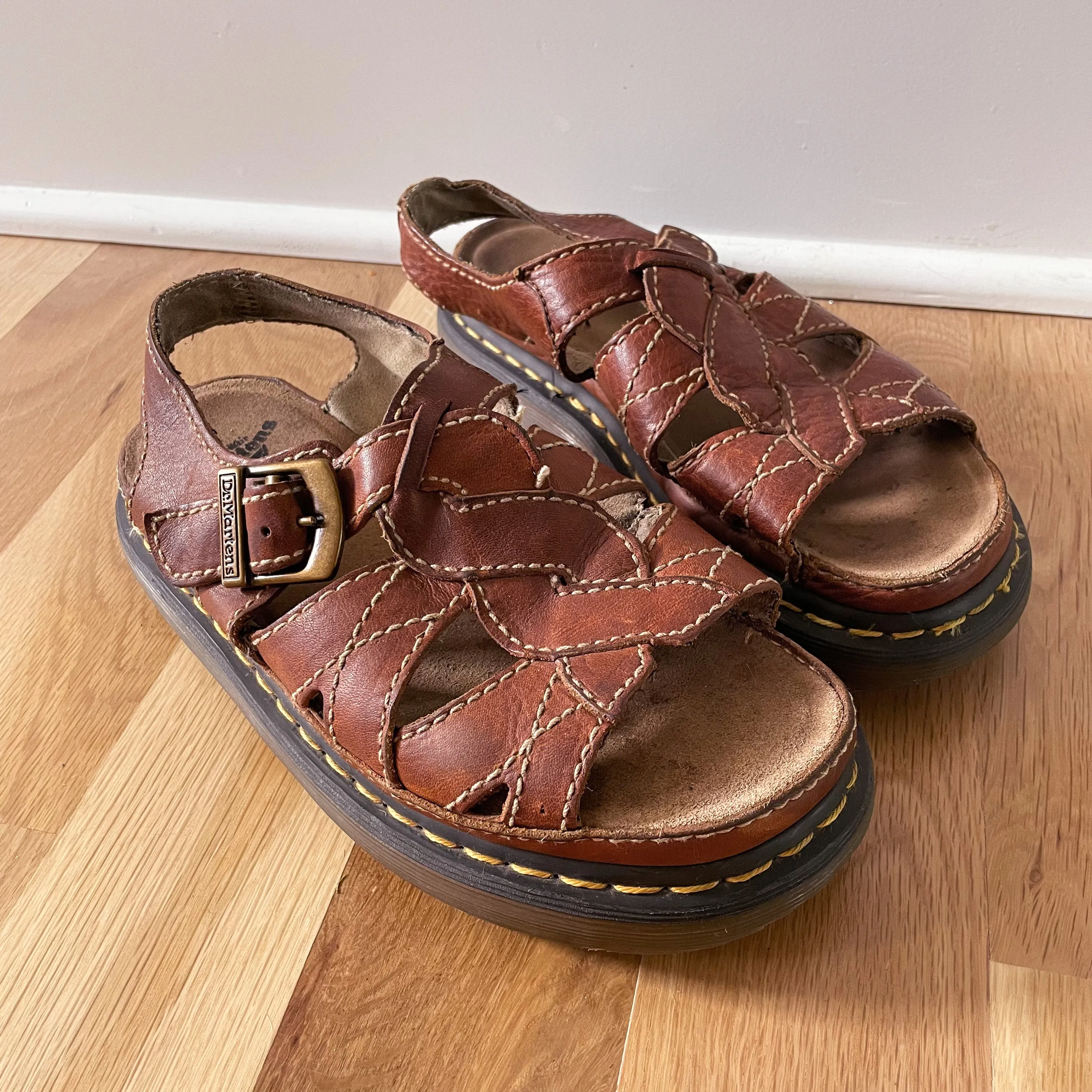 Brown Platform Sandals