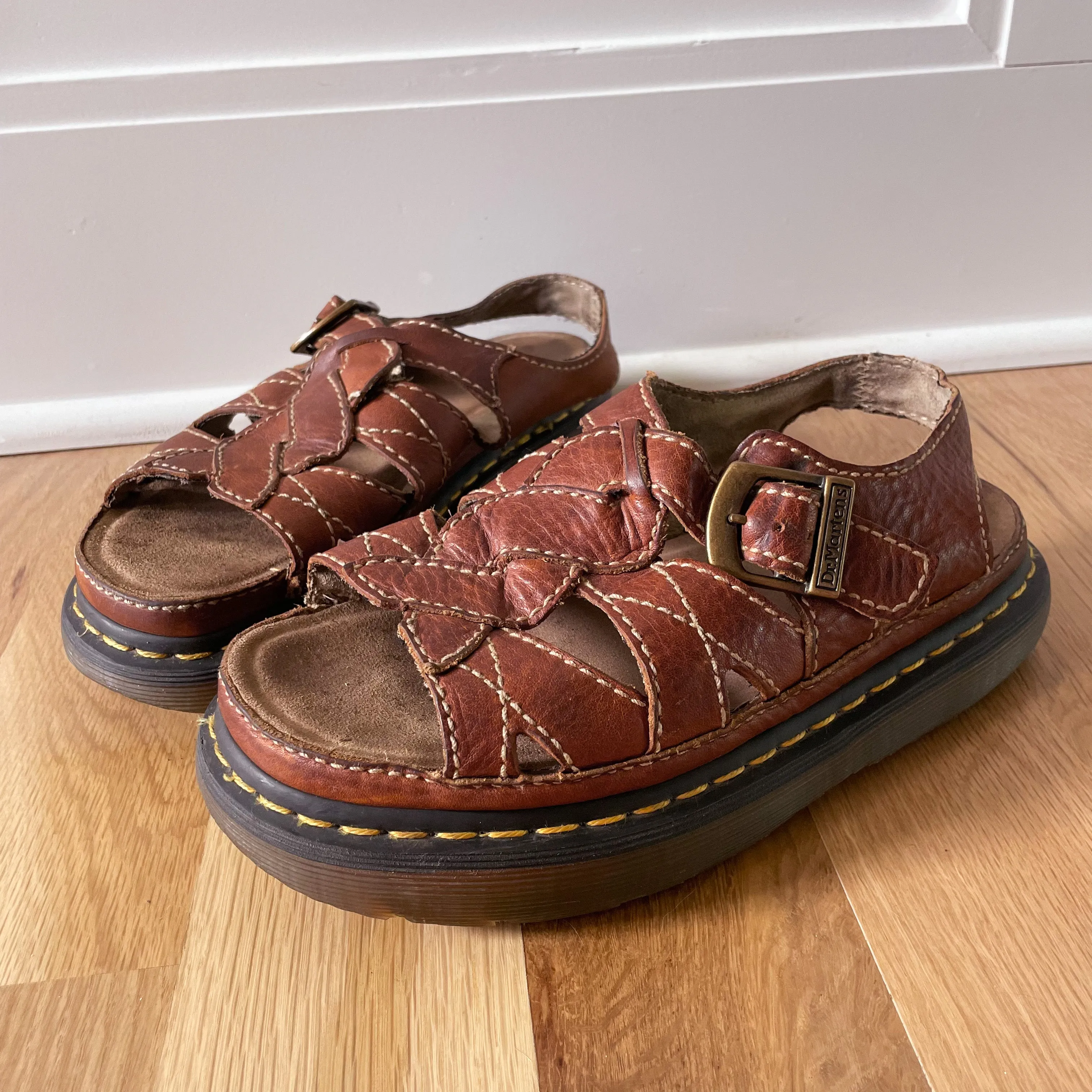 Brown Platform Sandals