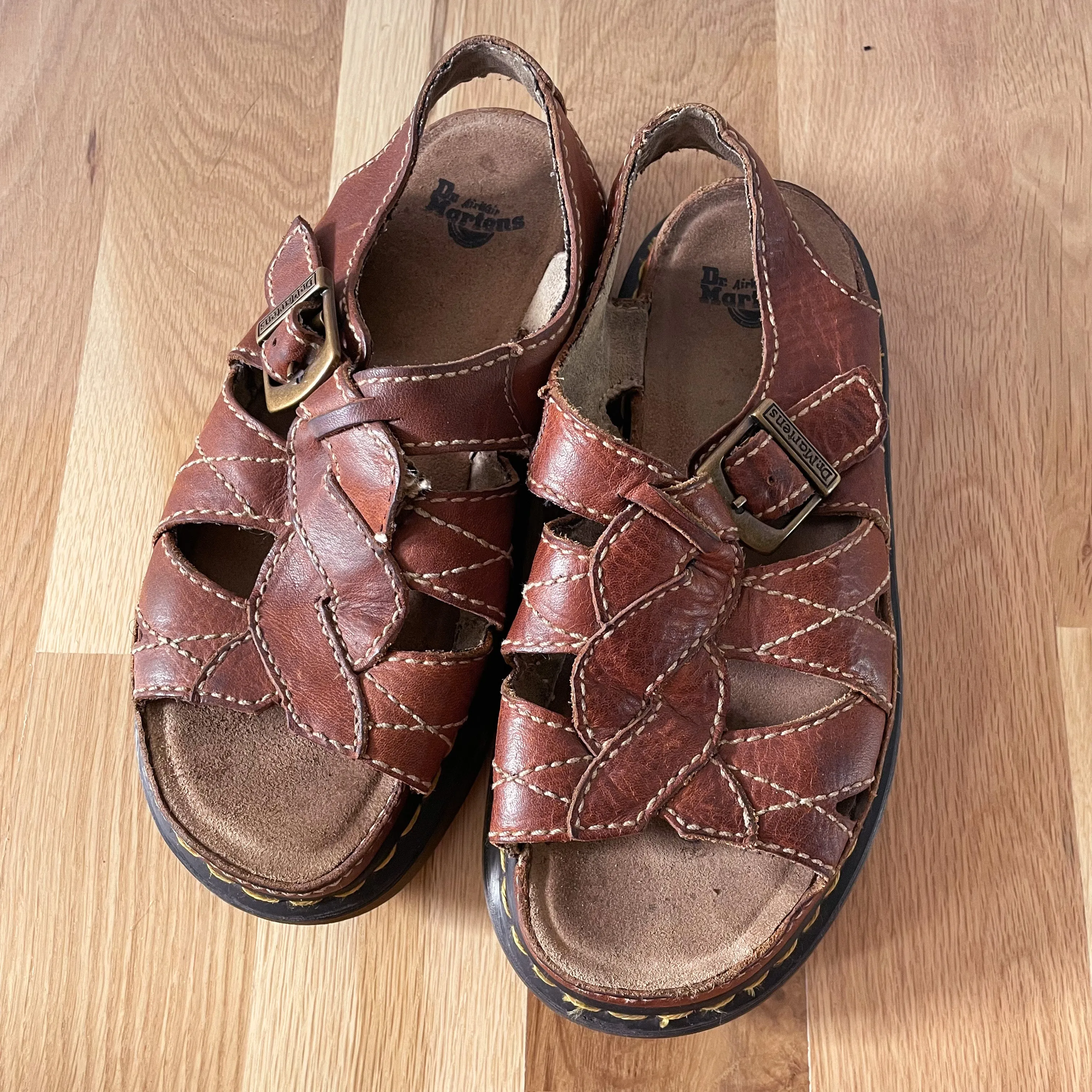 Brown Platform Sandals