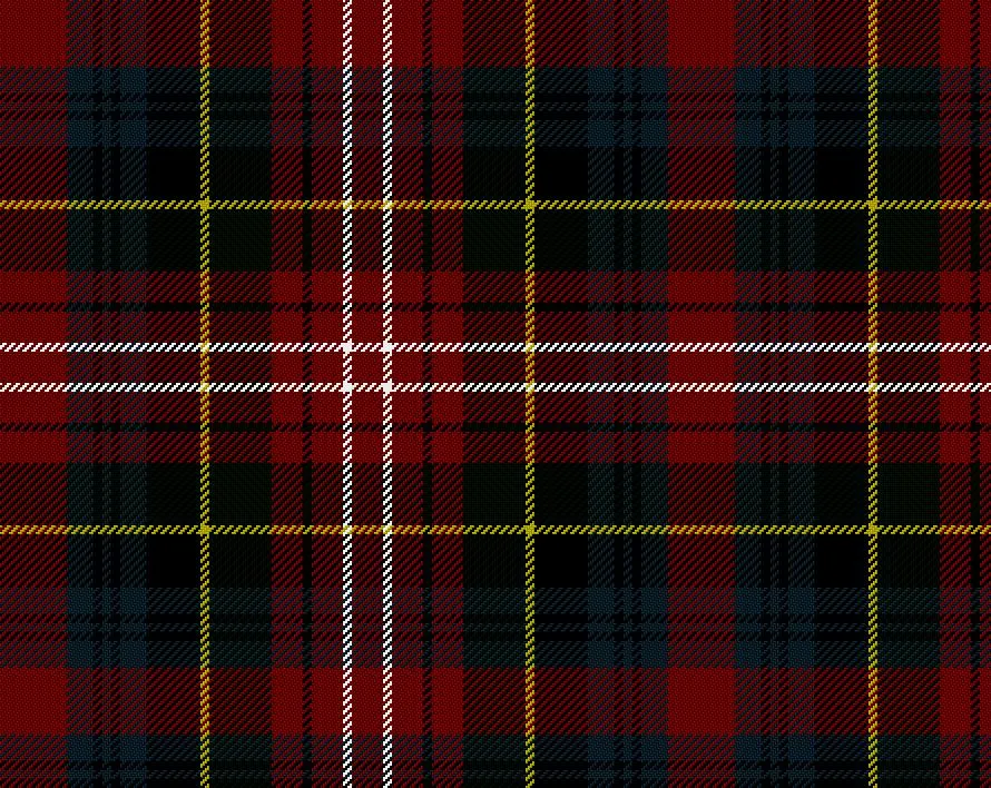 Caledonia Modern Medium Weight 11oz Tartan Cloth