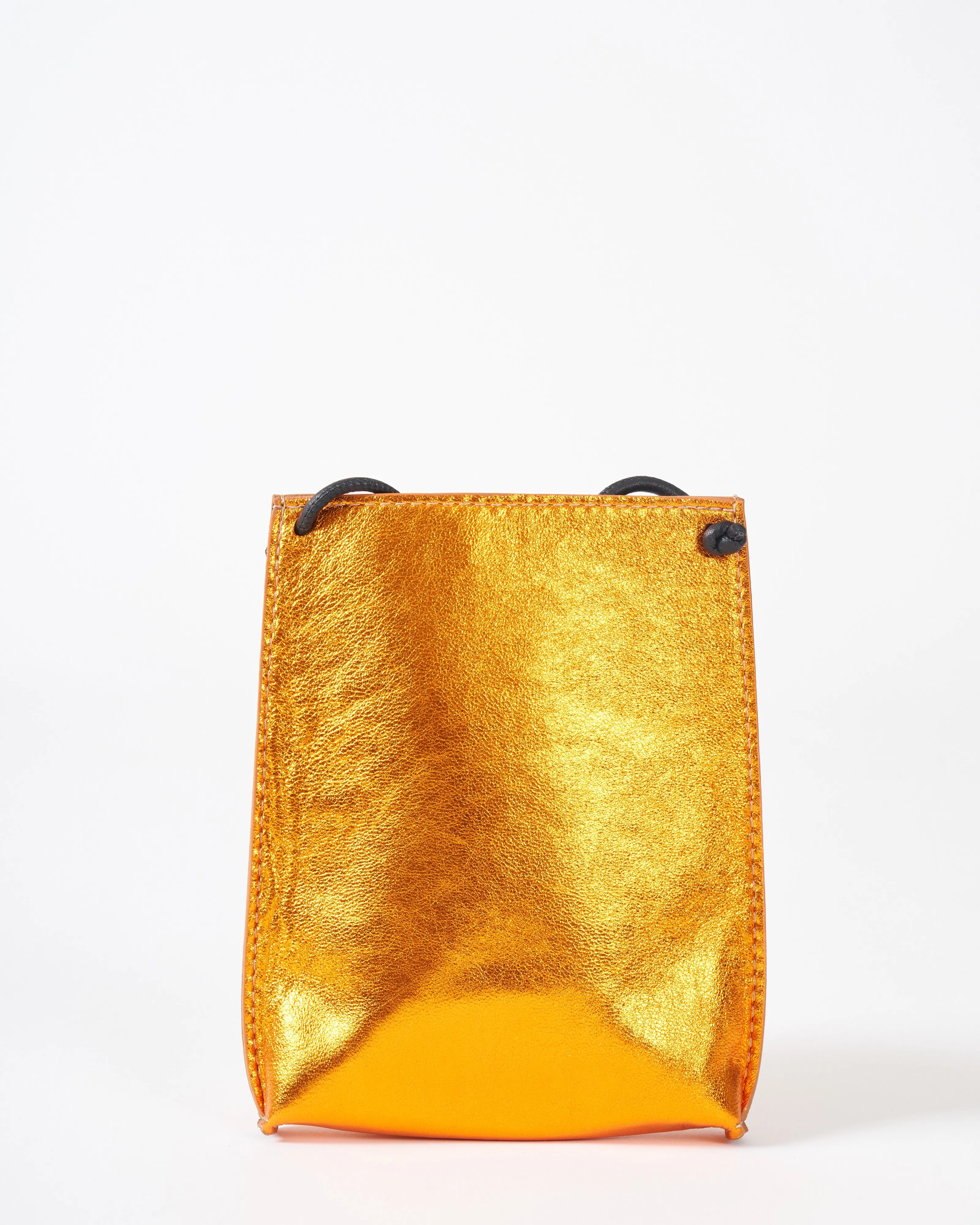 cell pouch - amber metallic