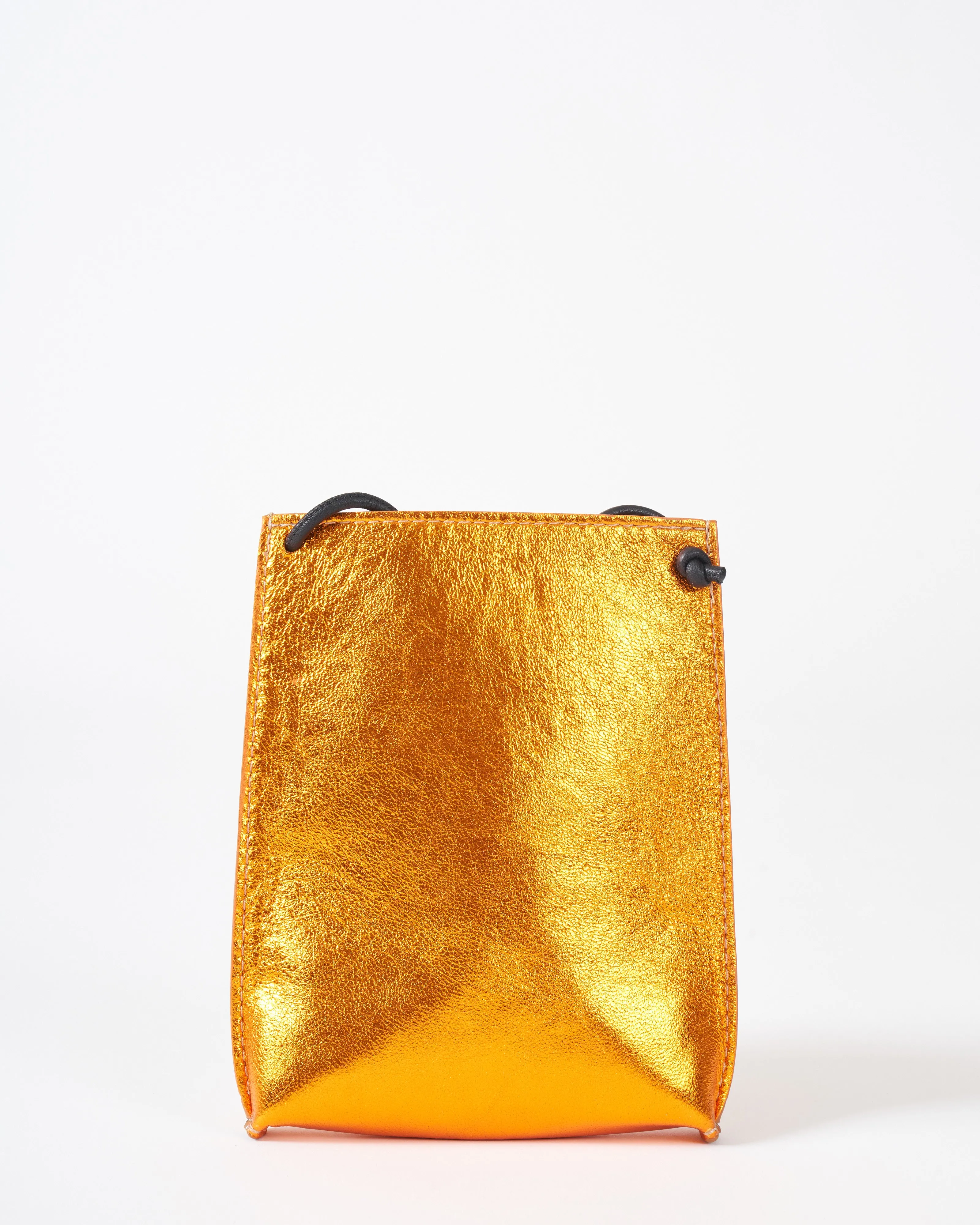 cell pouch - amber metallic