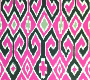 China Seas Fabric: Aquarius - Custom Magenta / Brown on Suncloth