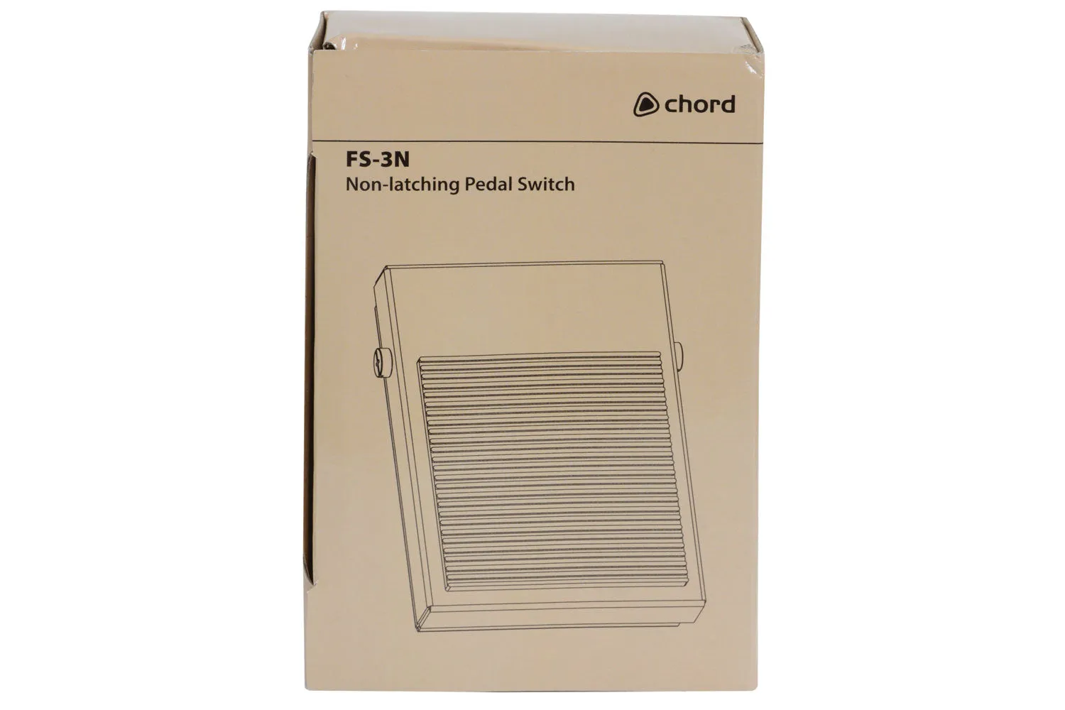 Chord FS-3N Non-latching Foot Switch / Sustain Pedal