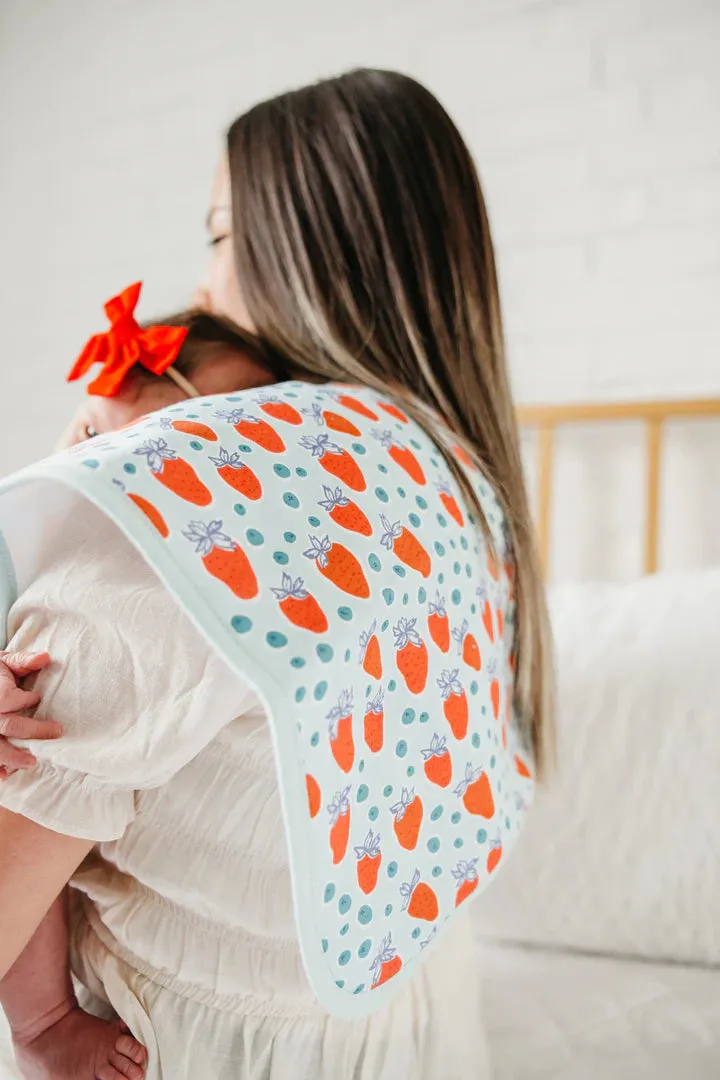Copper Pearl Liberty Premium Burp Cloth Set
