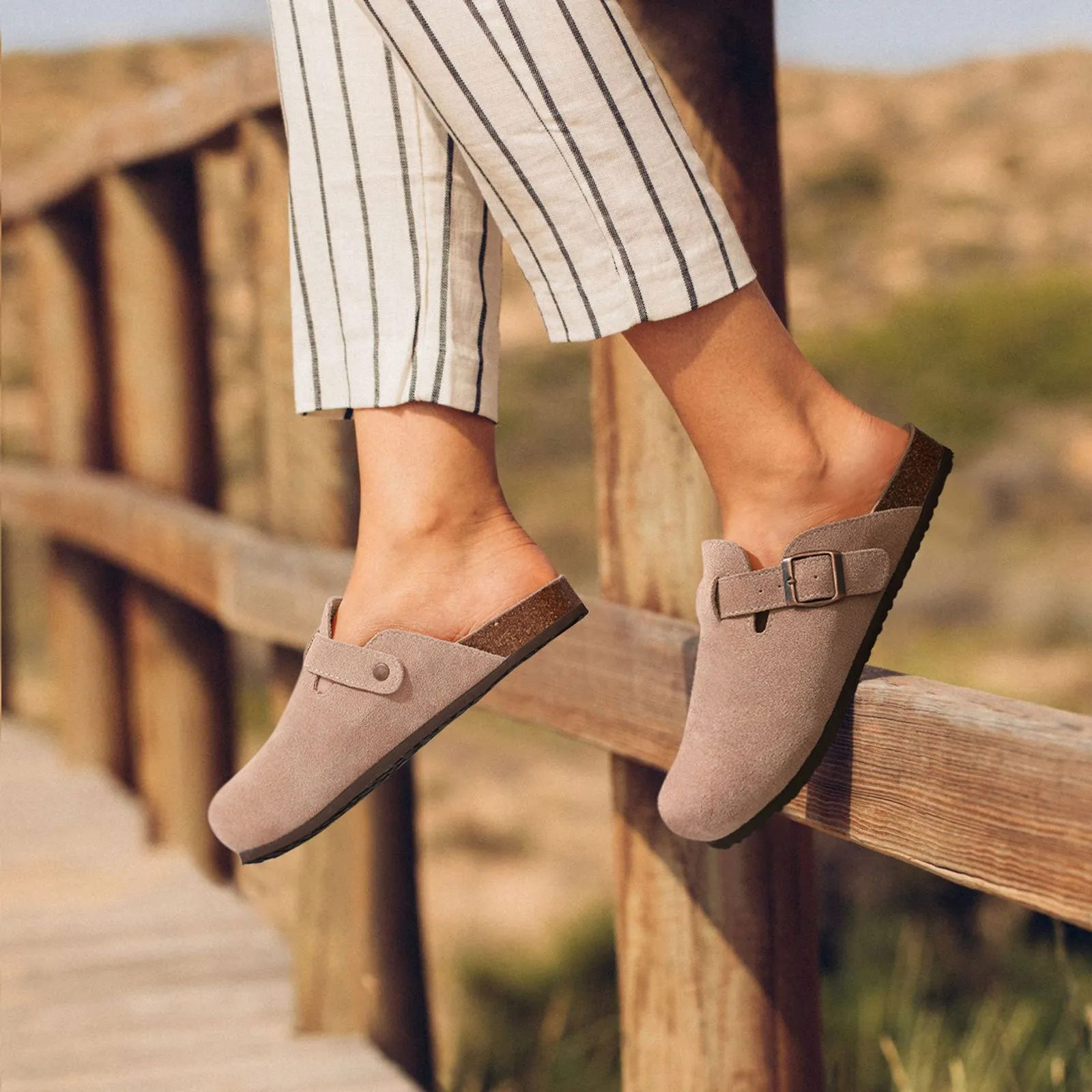 Cork Insole Sandals With Arch Support Outdoor Lovers Beach Sandals