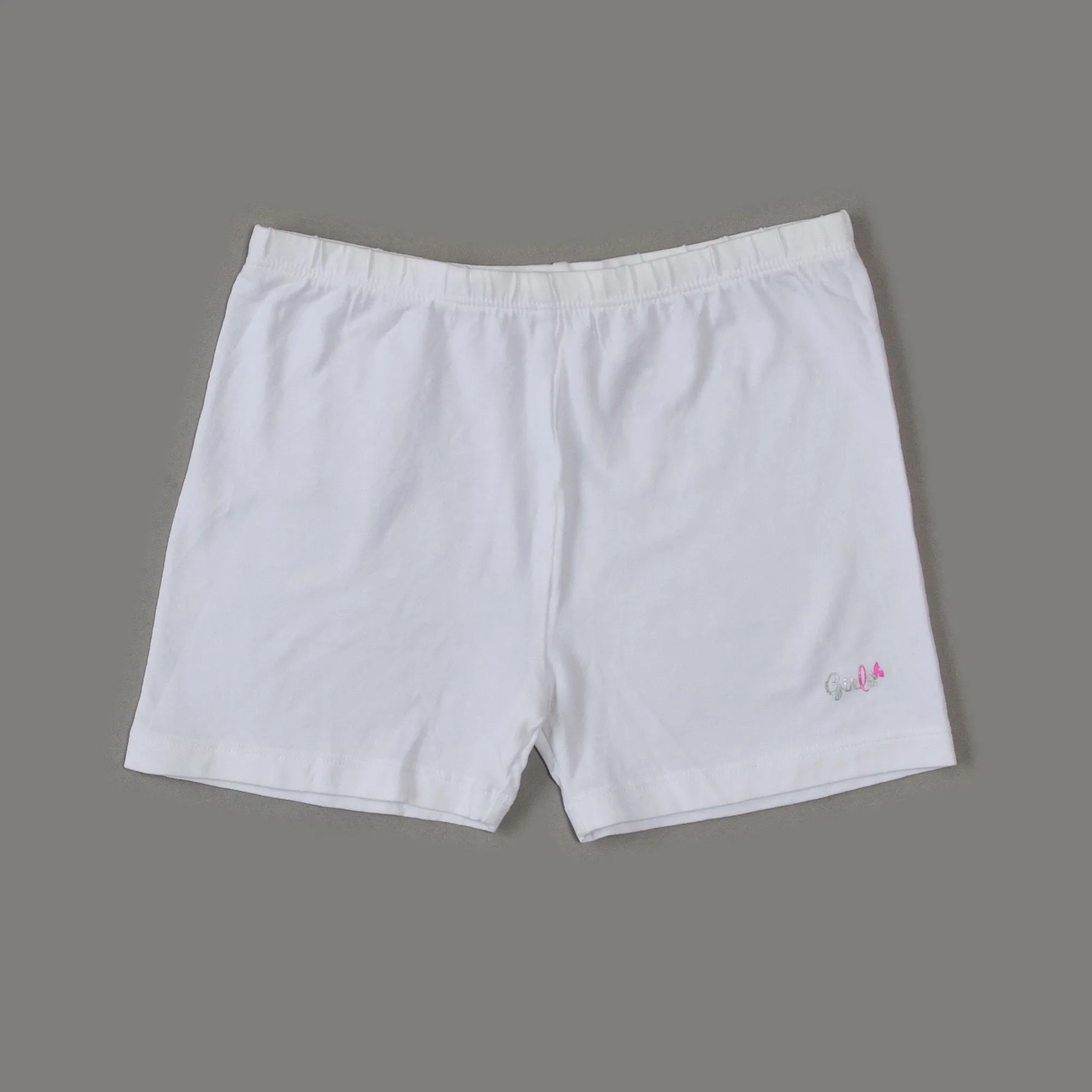 Cotton Spandex Mid Thigh Length Solid Cycling Shorts for Girls (Pack of 3)