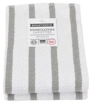 DANICA- 2 PACK BASKETWEAVE DISH CLOTHS