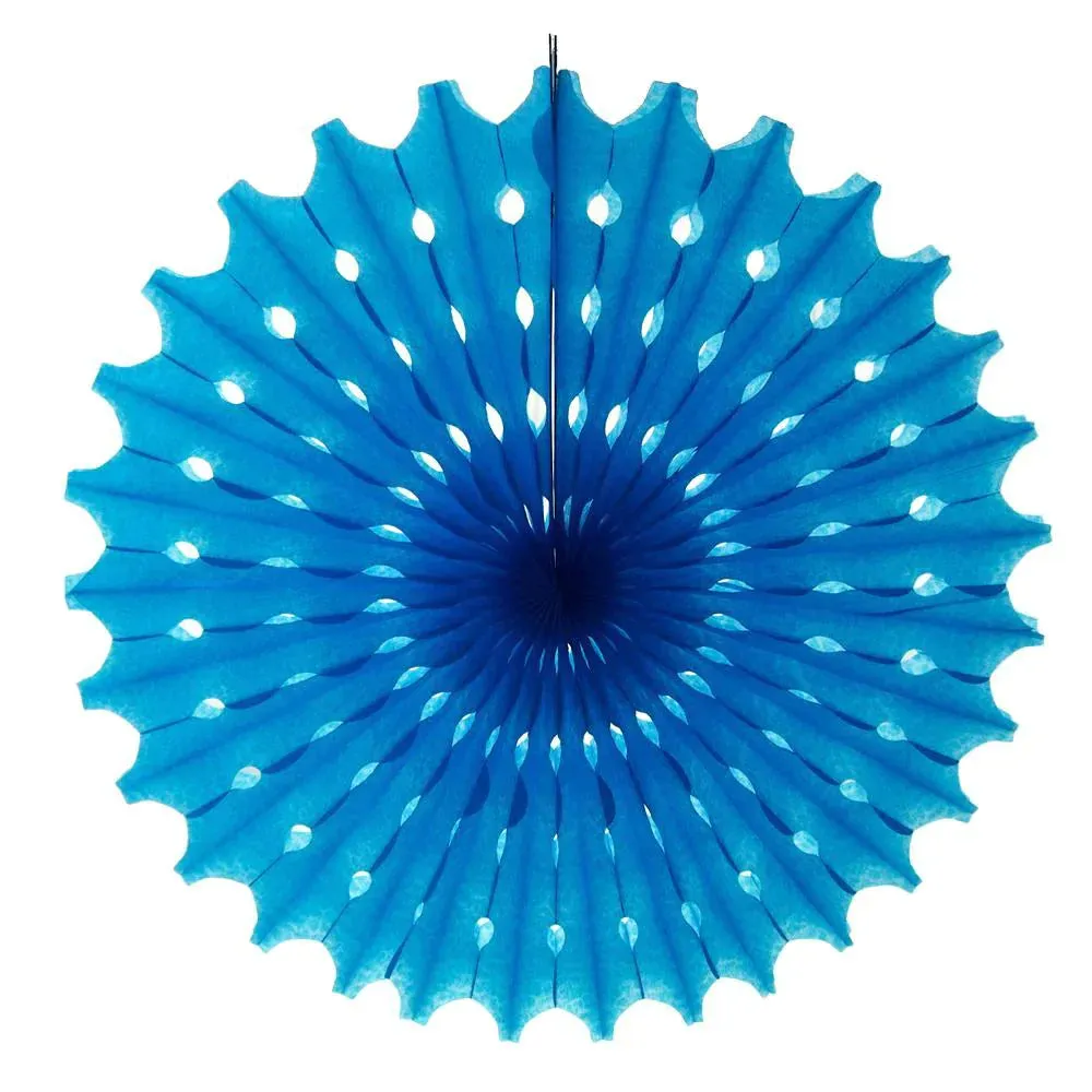 Decoration Hanging Paper Fan, 15-Inch