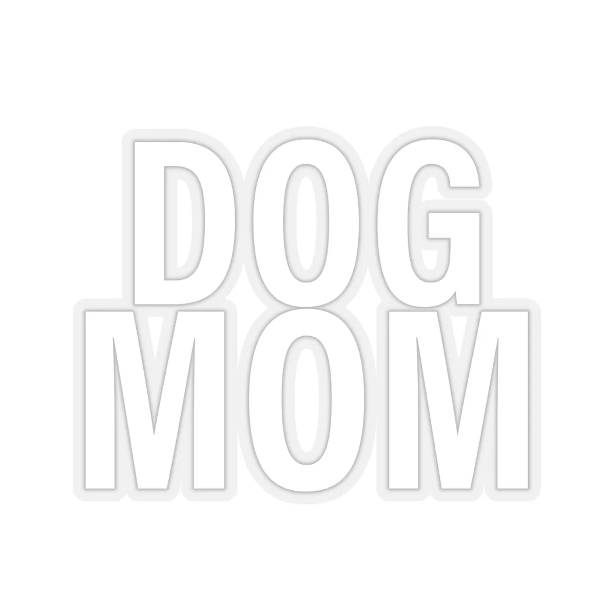Dog Mom - Premium Sticker