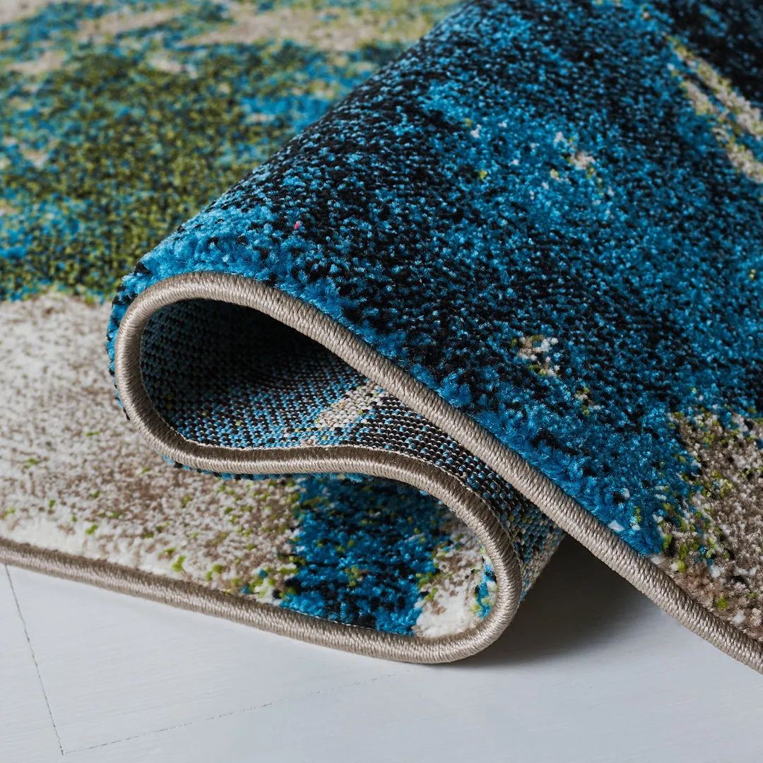 Dowlen Performance Abstract Rug 17 Stories Rug Size: Rectangle 11' x 15'