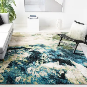 Dowlen Performance Abstract Rug 17 Stories Rug Size: Rectangle 6'7" x 9'
