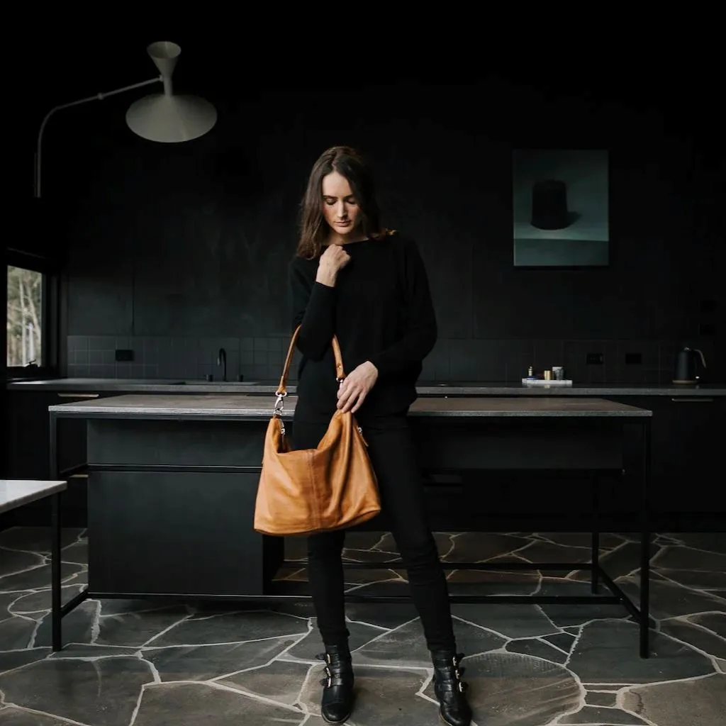 DUSKY ROBIN Adele Bag - Tan