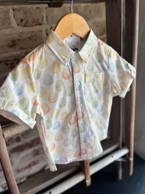 Easter Egg Collared Shirt - Toddler/Youth