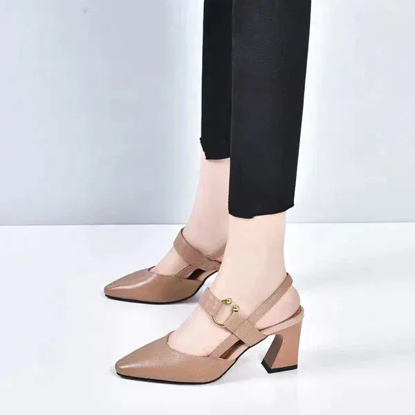 Elise - Heeled Orthopedic Sandals