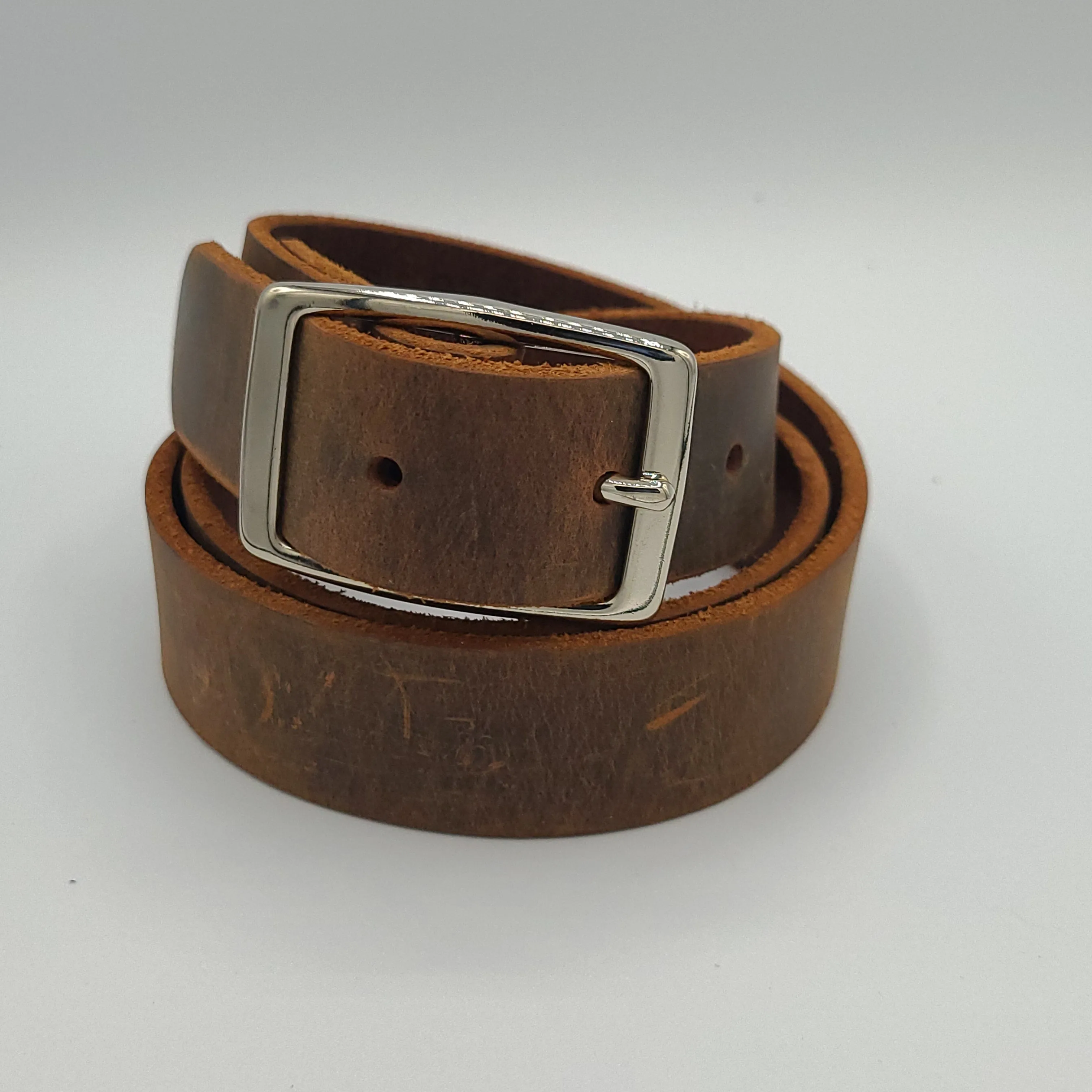 Everyday Leather Belt | Crazy Horse