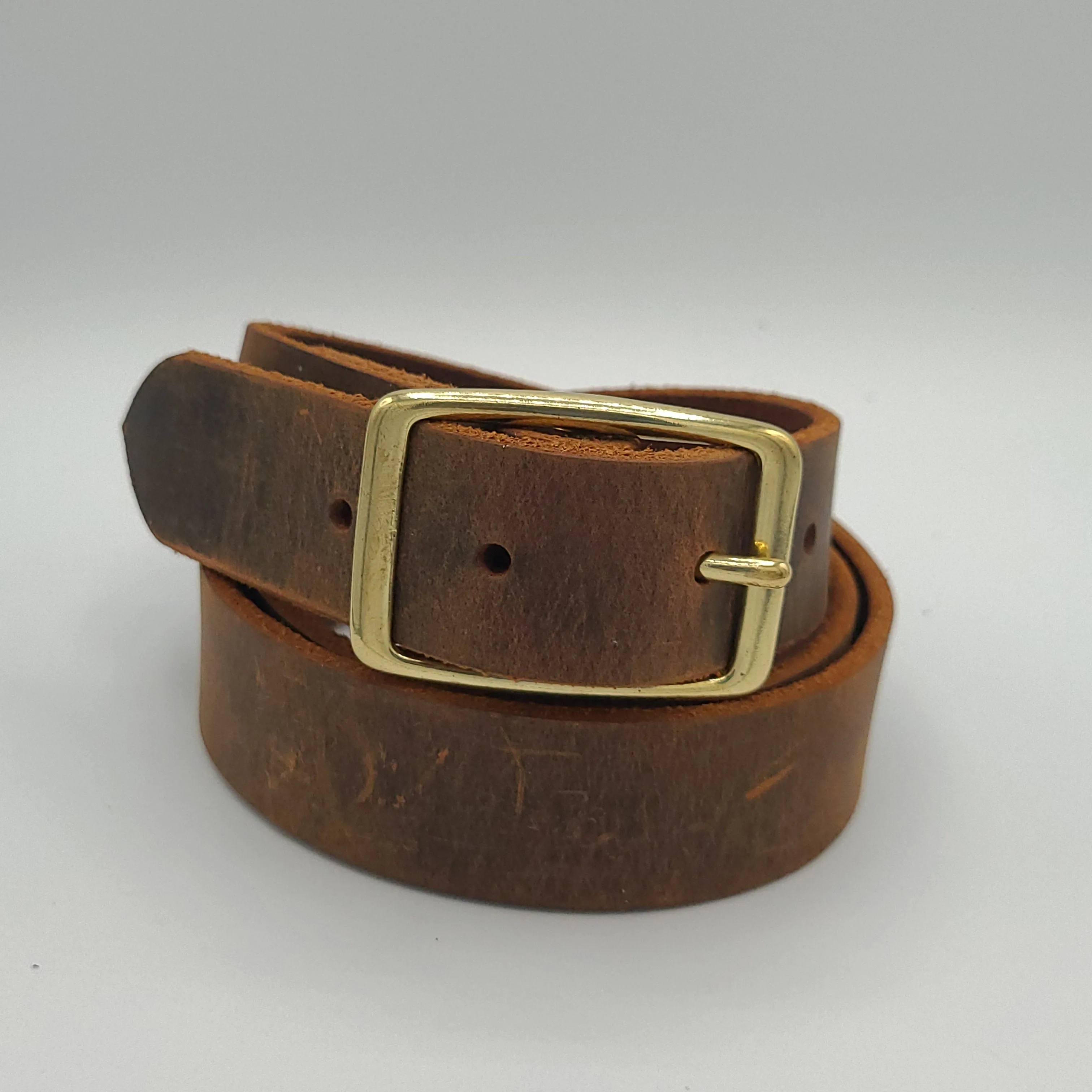 Everyday Leather Belt | Crazy Horse