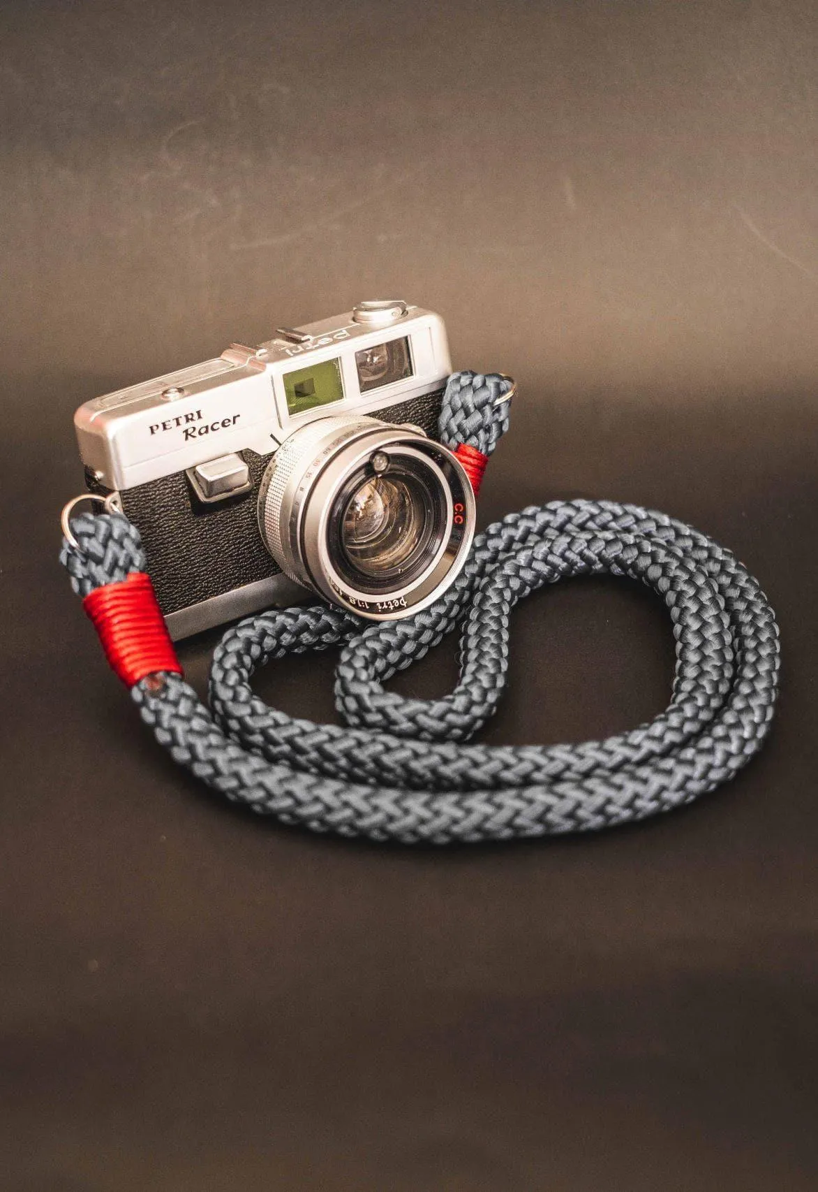 Flat Blue Acrylic Camera Strap